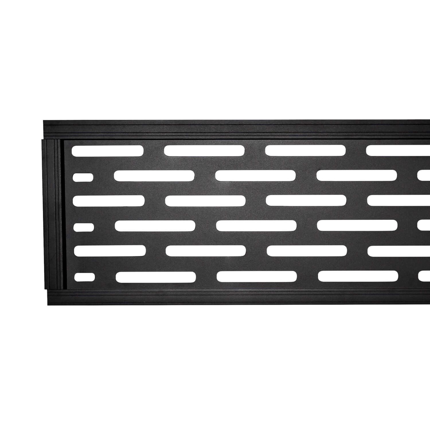Dekoratívny plotový panel Alfa Antracit 30 x 180 cm