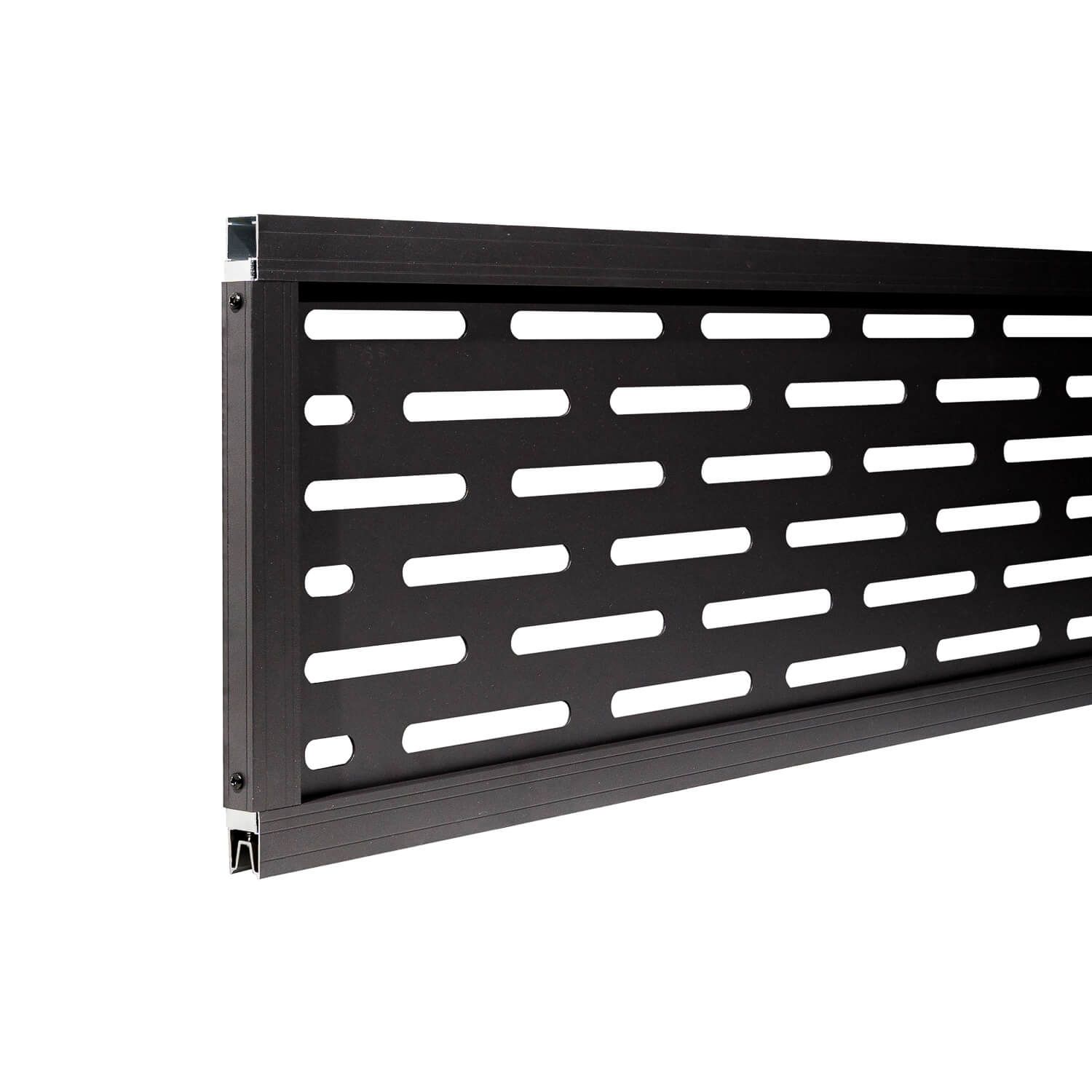 Dekoratívny plotový panel Alfa Antracit 30 x 180 cm