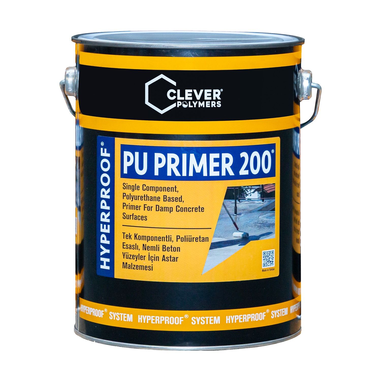 Polyuretánová penetrácia CLEVER PU200 – 4 l