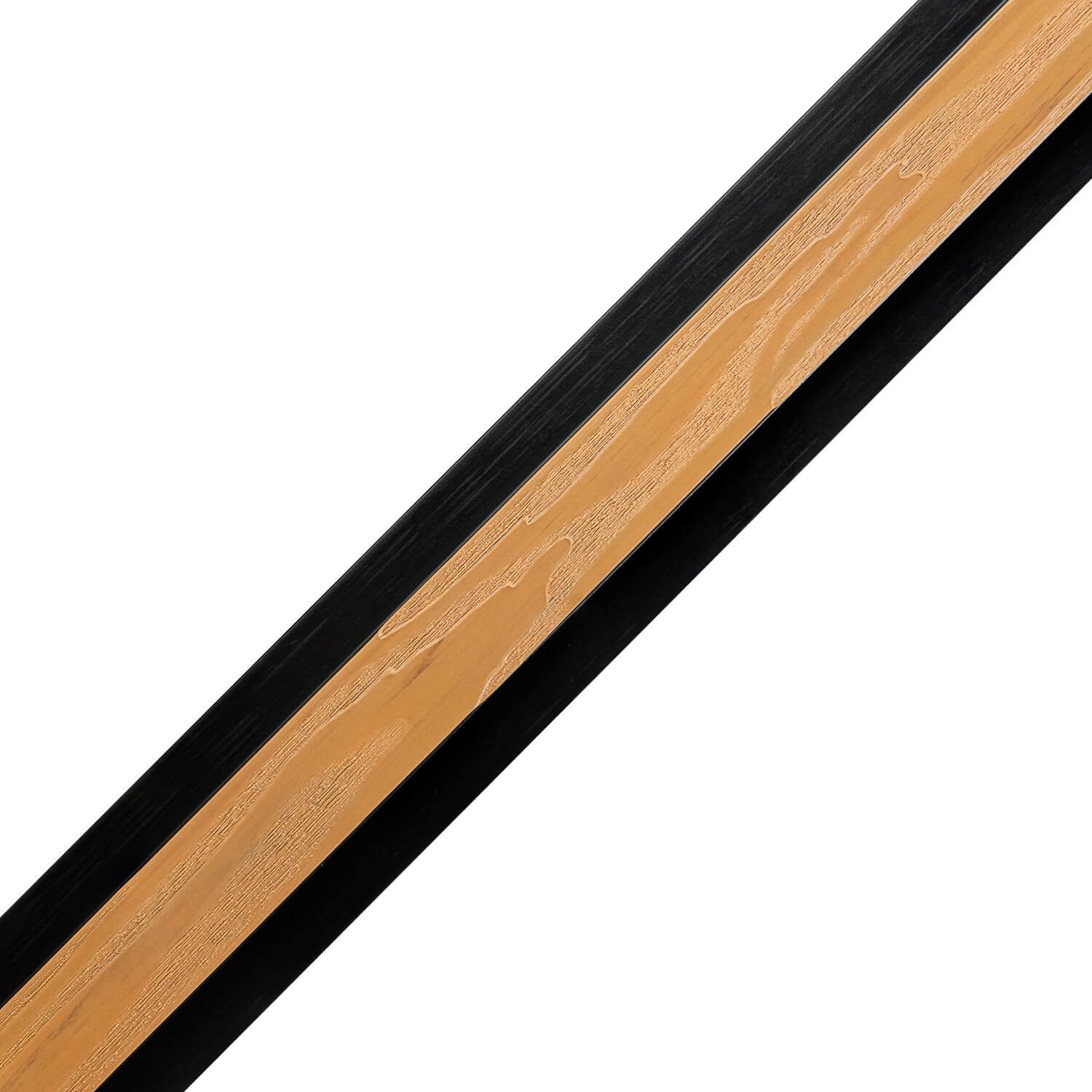 Lišta Lamelová Spájacia Premium Dub Prírodný / Čierny – dł. 2,9 m
