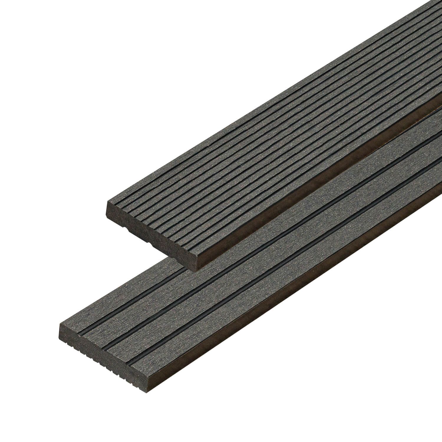 Plochá kompozitná lišta Timber Grafit 50x10 mm - 2,4 m Plochá kompozitná lišta Timber Grafit 50x10 mm - 2,4 m