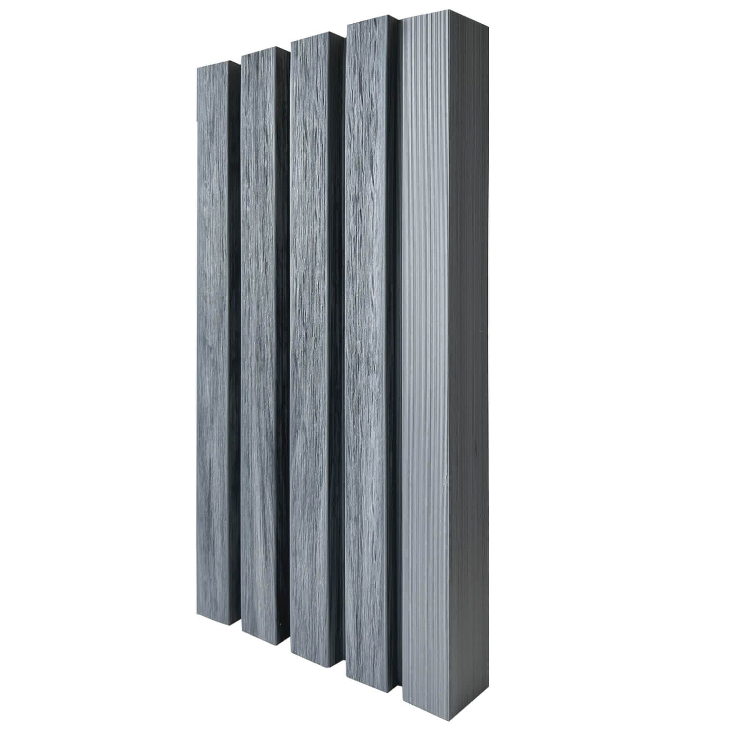 Listwa Kompozytowa Lamelowa typu F Premium Gray 36,5 x 49,5 mm – dł. 2,9 m