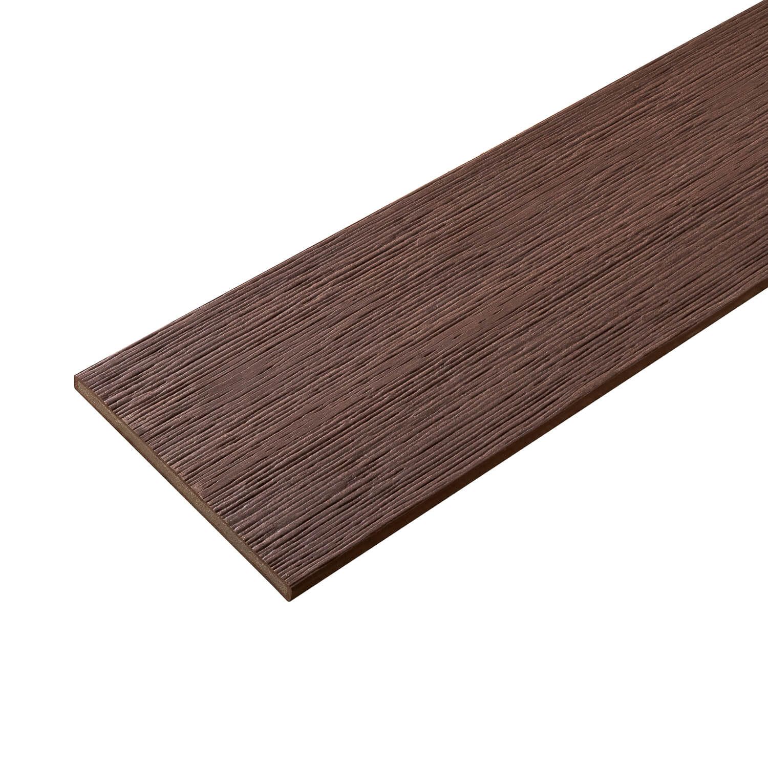 Plochá kompozitná lišta Solid XL Brown 140x10 mm – 3 m Plochá kompozitná lišta Solid XL Brown 140x10 mm – 3 m