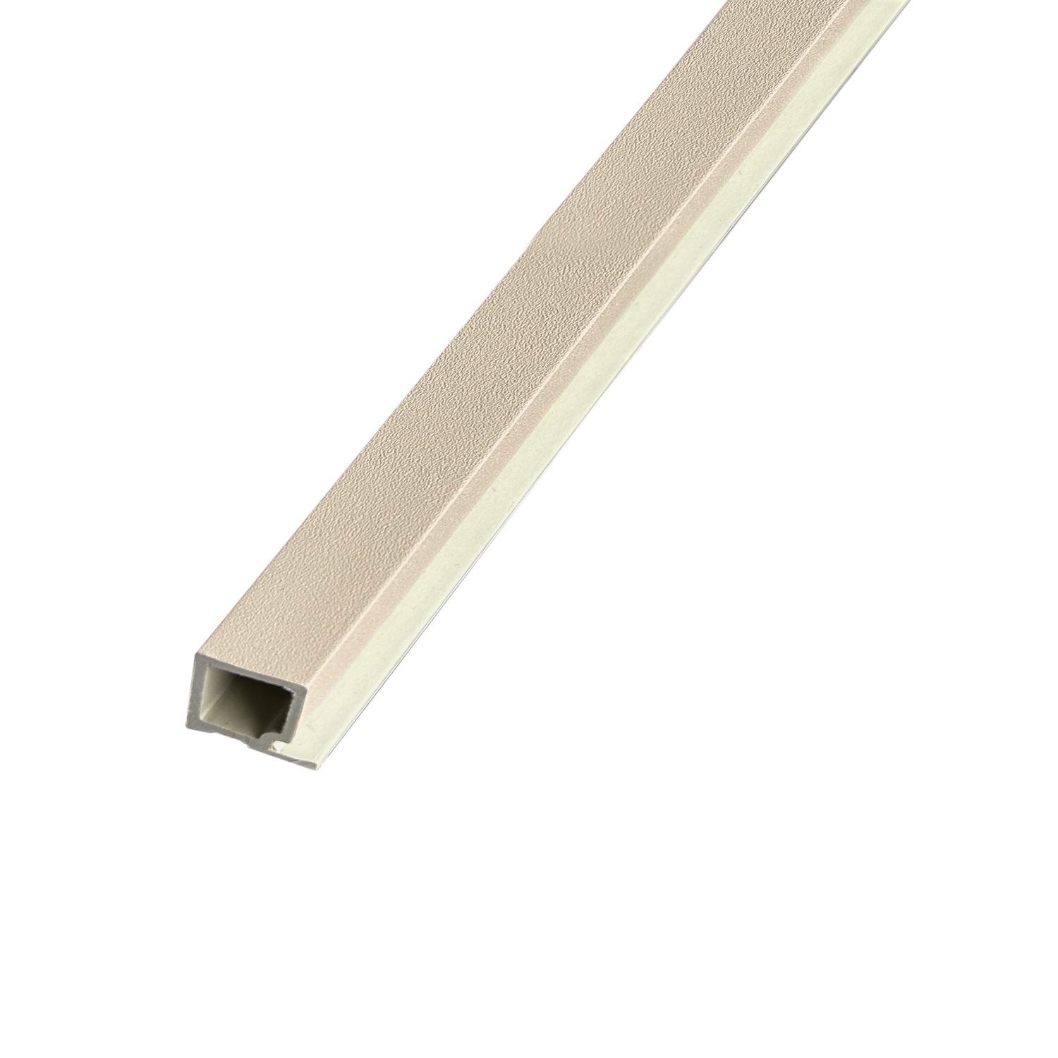 Listwa Lamelowa Startowa Ecru Brokat 2,4 x 2,4 cm – dł. 2,7 m Listwa Lamelowa Startowa Ecru Brokat 2,4 x 2,4 cm – dł. 2,7 m