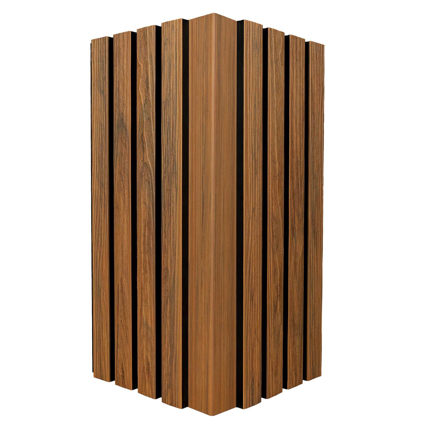 Rohová kompozitná lišta Premium Dub Prírodný 50x50 mm – 2,9 m