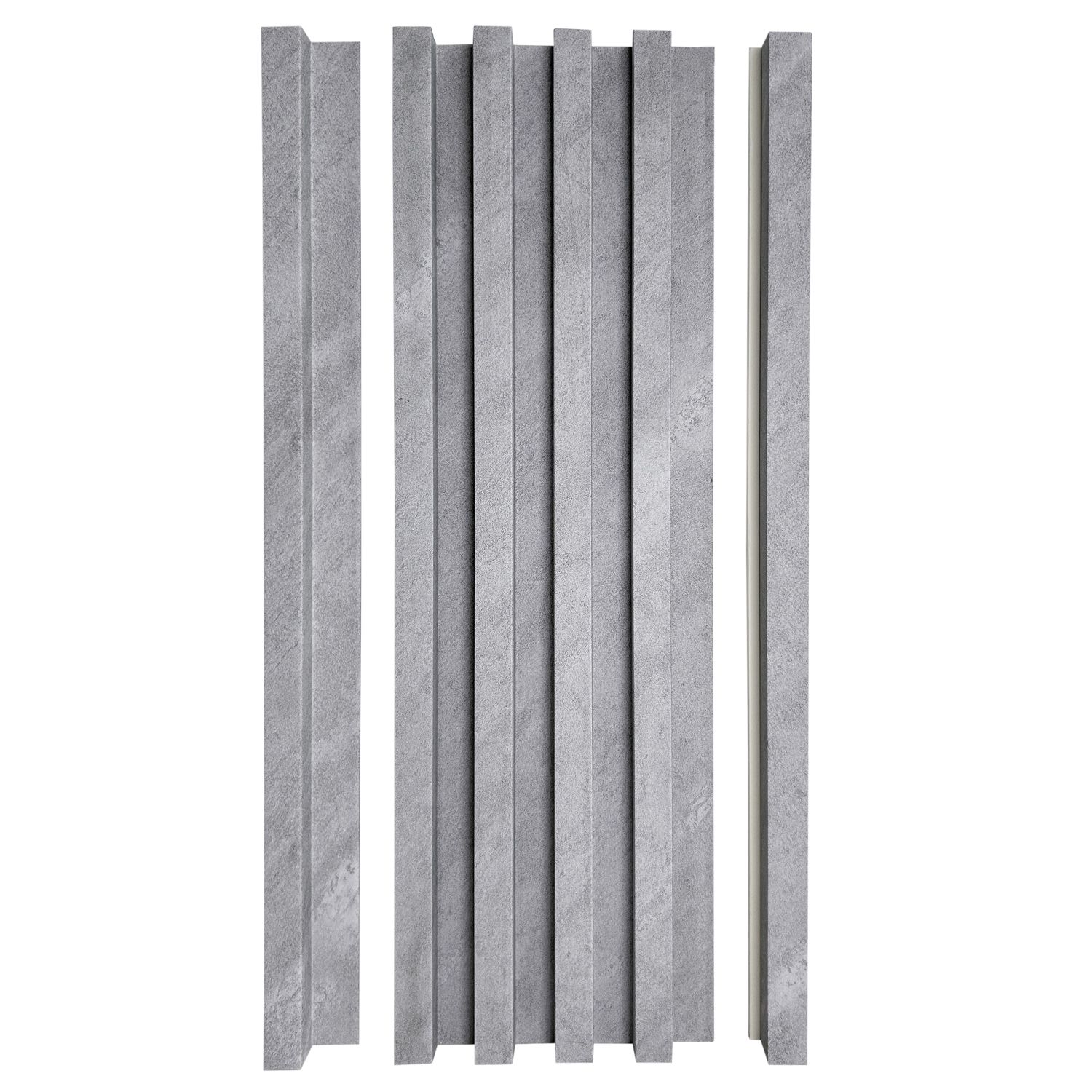 Listwa Lamelowa Zakończeniowa Szary Brokat 2,4 x 4,3 cm – dł. 2,7 m Listwa Lamelowa Zakończeniowa Szary Brokat 2,4 x 4,3 cm – dł. 2,7 m