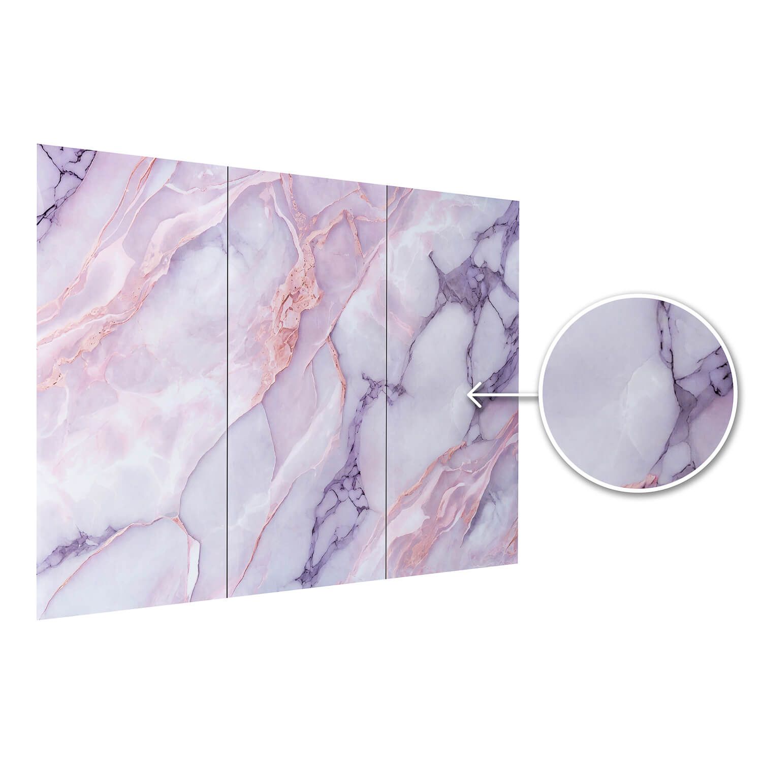 Panel stenový XXL Statuario Ružový Lesklý 120 x 280 cm 3 mm – sada 3 ks (ABC) Panel stenový XXL Statuario Ružový Lesklý 120 x 280 cm 3 mm – sada 3 ks (ABC)
