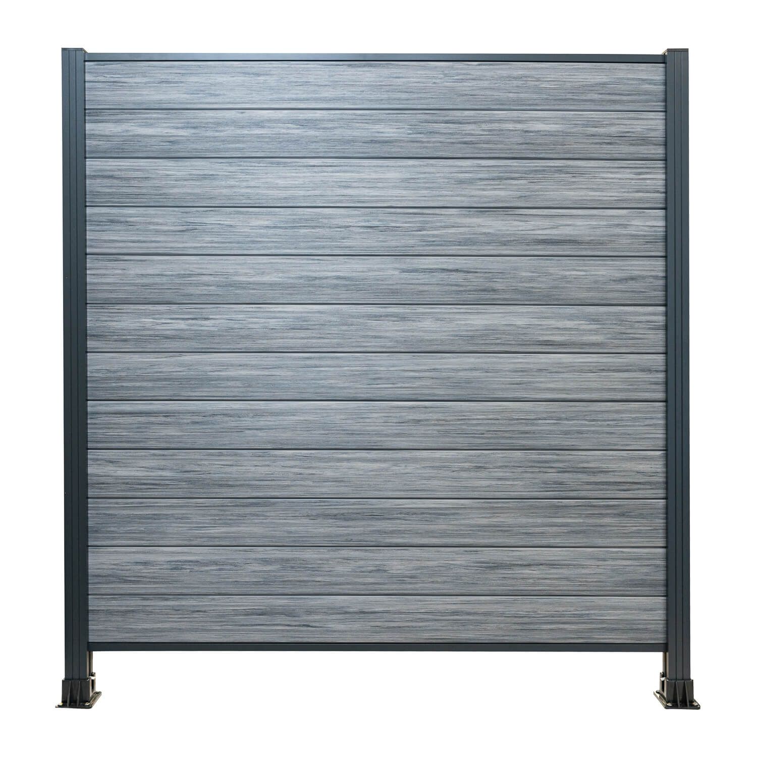 Kompozitní plotový set Premium Gray – 2 stĺpiky Kompozitní plotový set Premium Gray – 2 stĺpiky