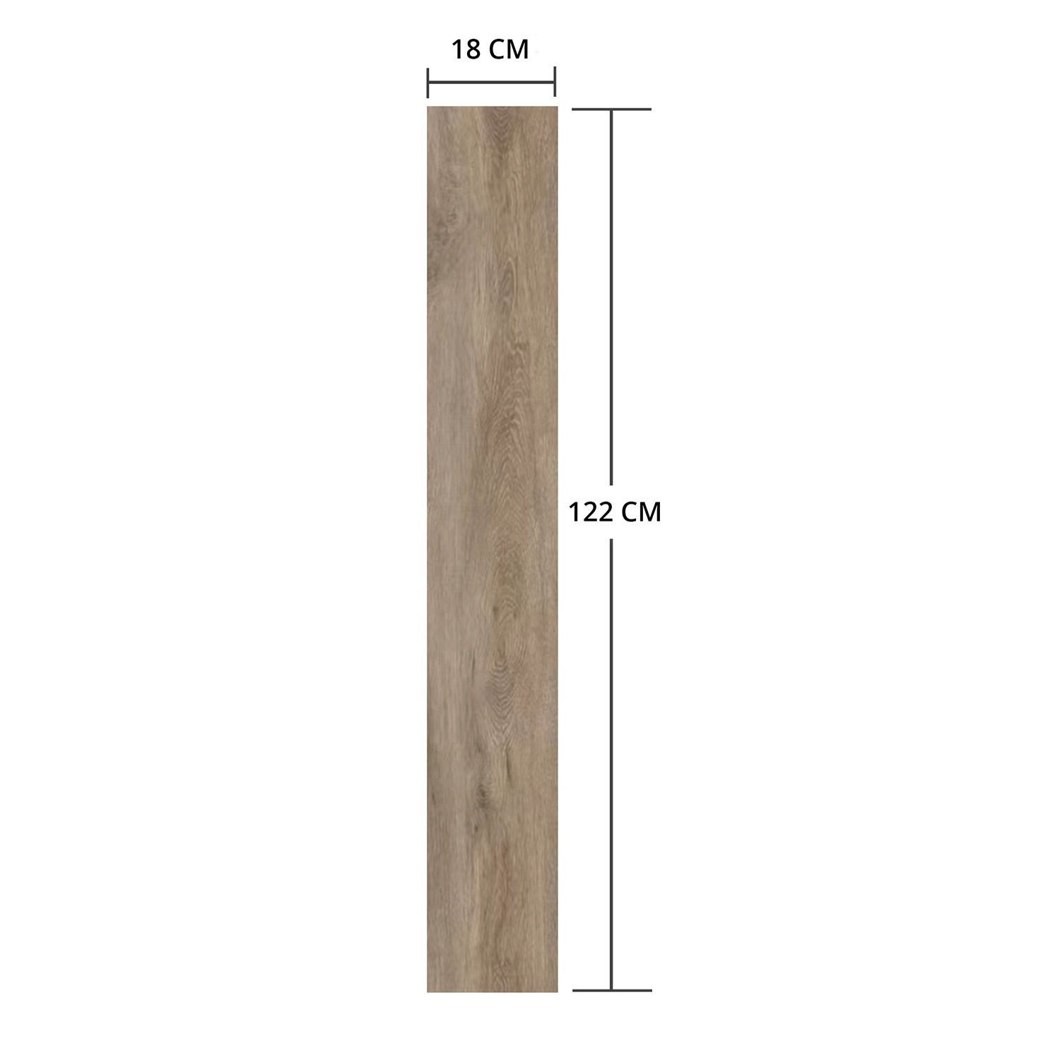 Vinylový podlahový panel SPC Dub Svetlý Mat 18 × 122 cm 4 mm – 1 ks