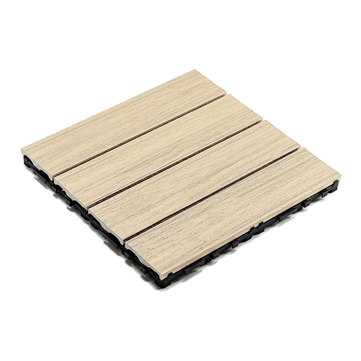 Kompozitná Terasová Dlaždica Premium Ecru 30 x 30 x 2,5 cm