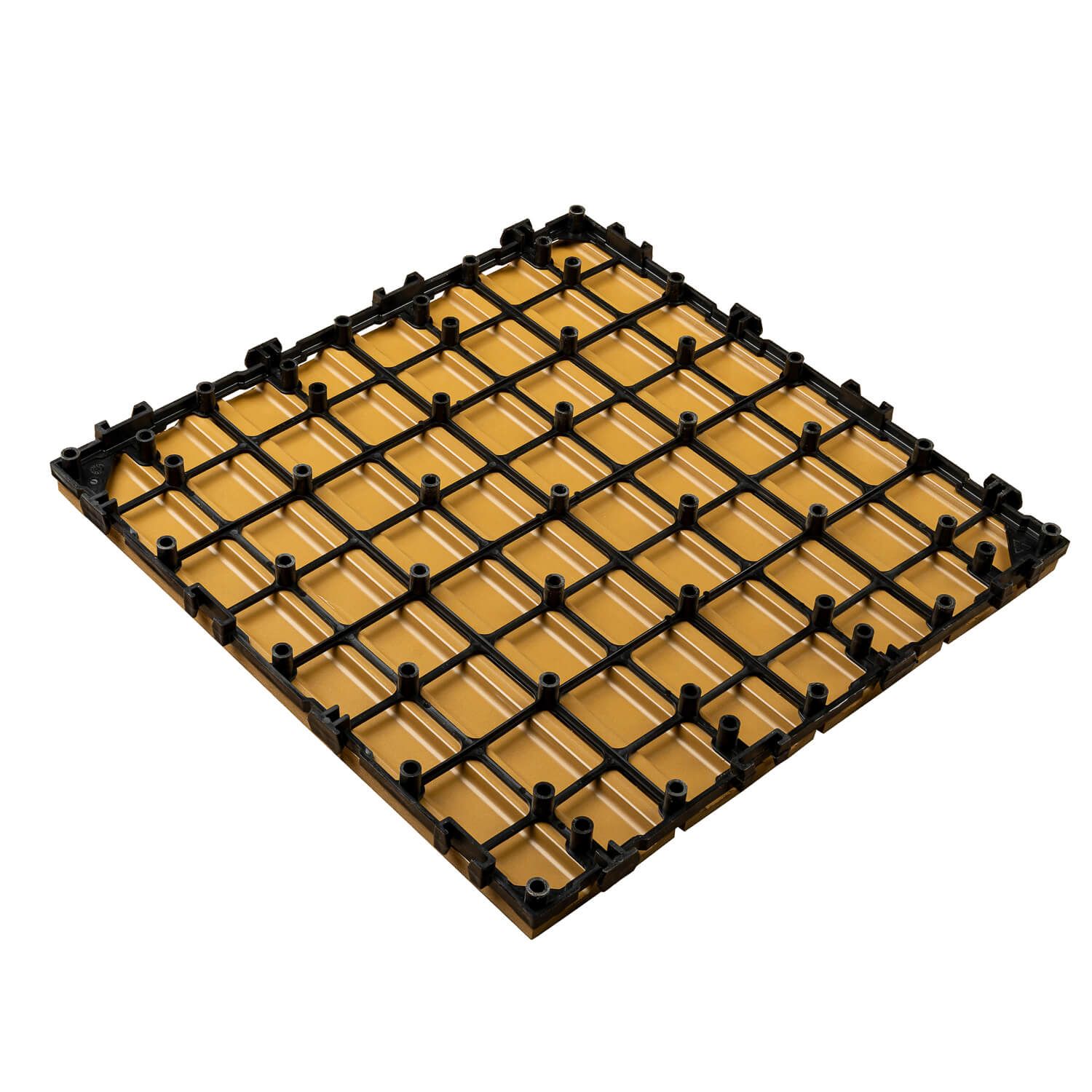 Kompozitná Terasová Dlaždica 3D Medový Teak 30 x 30 x 2,1 cm Kompozitná Terasová Dlaždica 3D Medový Teak 30 x 30 x 2,1 cm