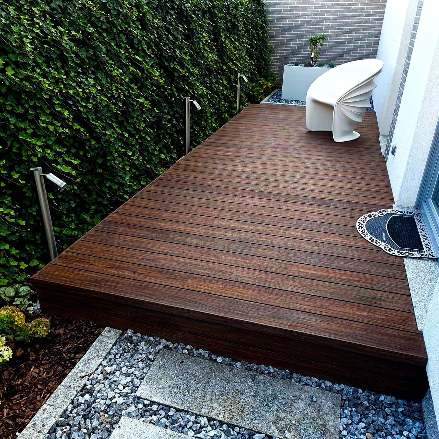 Deska Tarasowa Kompozytowa Premium Teak / Redwood - dł. 3 m Deska Tarasowa Kompozytowa Premium Teak / Redwood - dł. 3 m