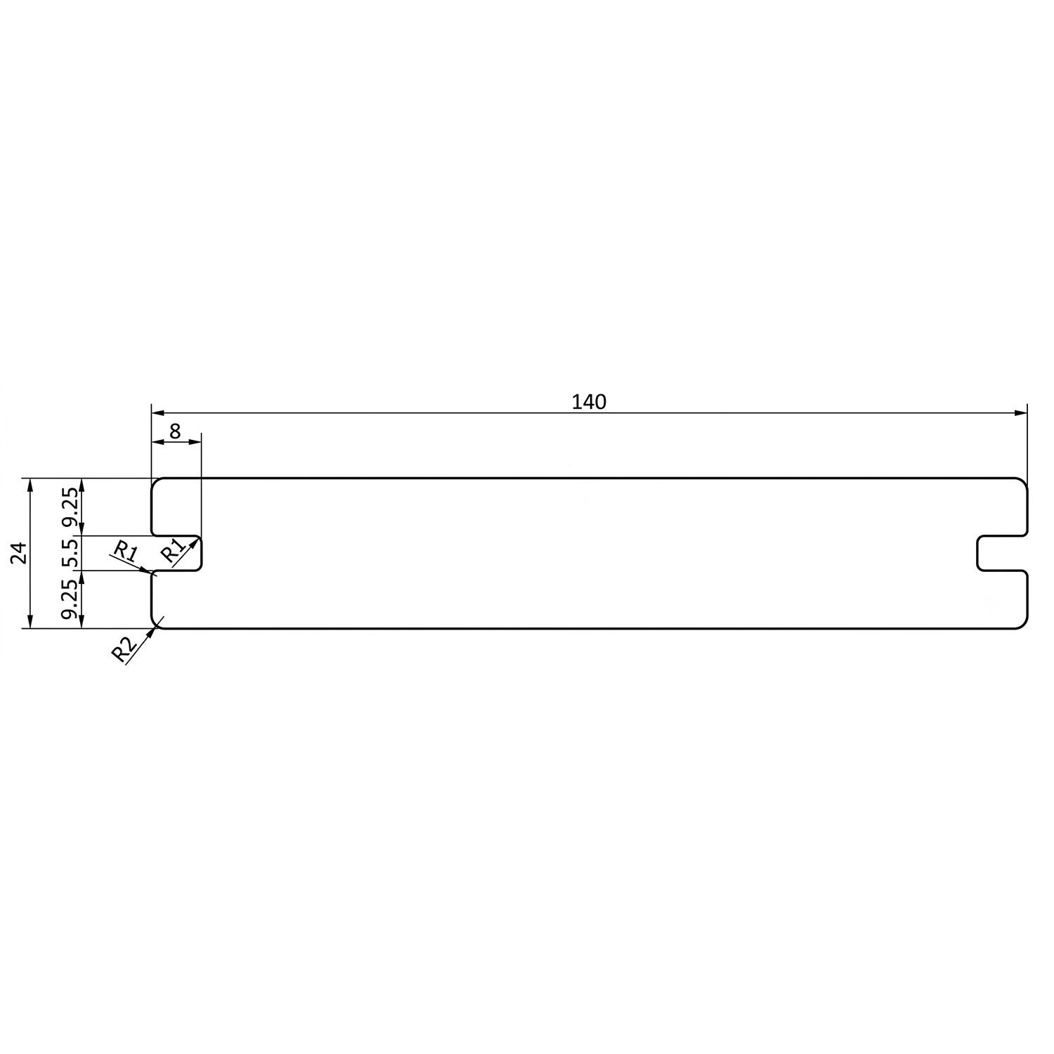 Terasová Doska Solid ASA Grey – 4 m