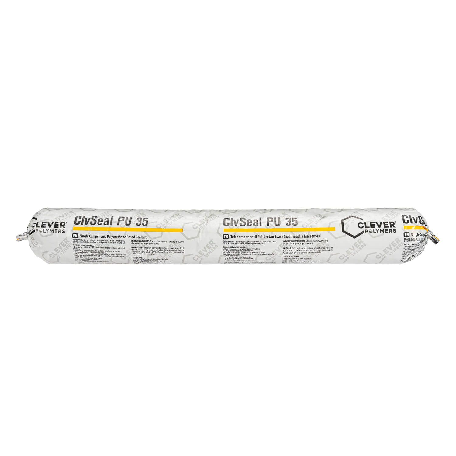 Jednozložkový polyuretánový tmel CLEVER ClvSeal PU35 – 0,7 kg (600 ml)