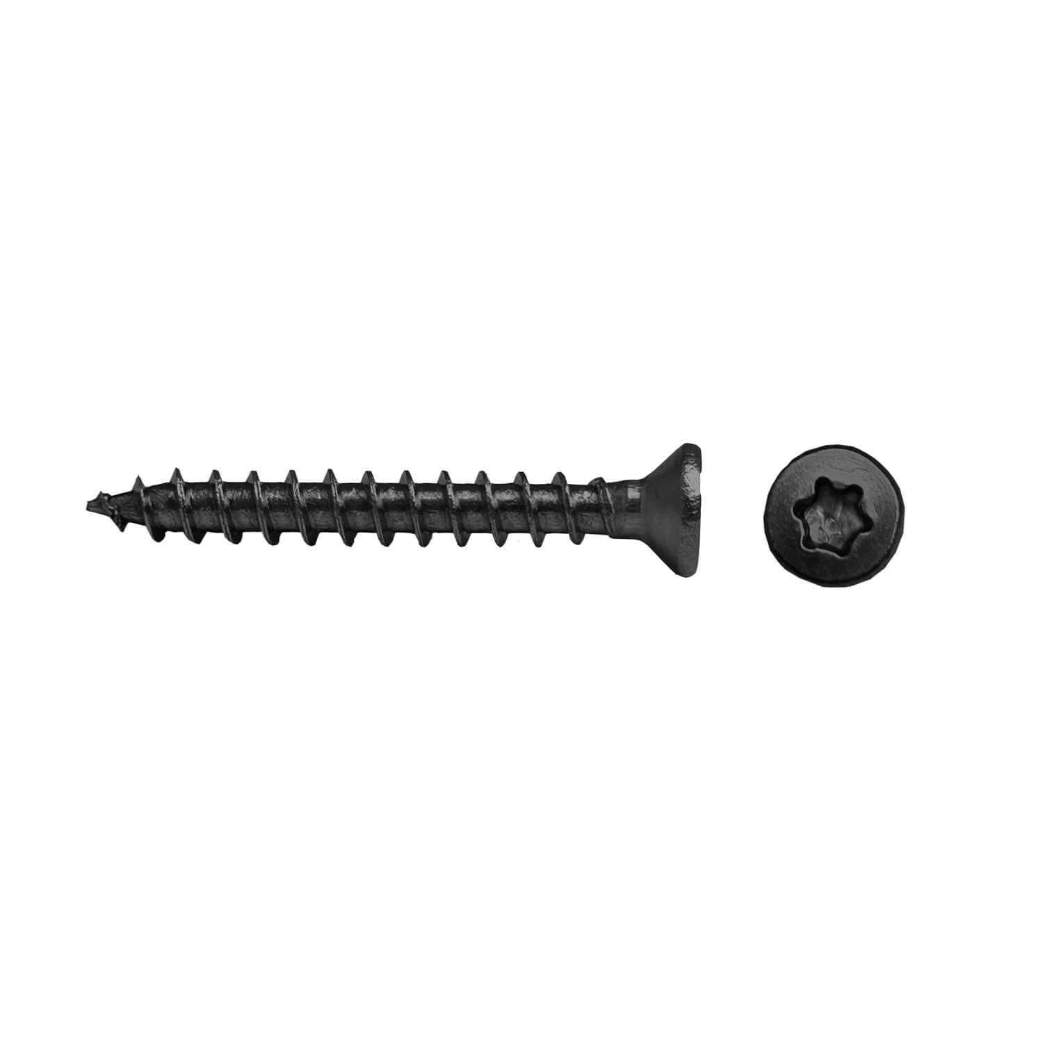 Wkręt 4 x 30 mm ze stali nierdzewnej Czarny – 100 szt.